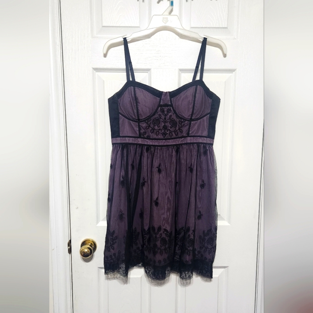 Flower Mesh Dress